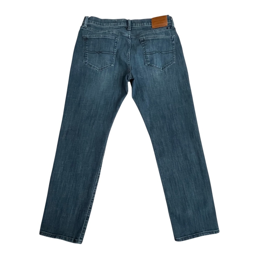 Lucky Brand Men's 121 Slim Straight Blue Jeans Pants 34x30 RN 80318 Very clean!